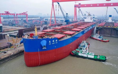 揚(yáng)州中遠(yuǎn)海運(yùn)重工第五艘21萬噸散貨船順利出塢，助力國內(nèi)貨物運(yùn)輸代理網(wǎng)絡(luò)能力升級(jí)